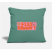 Stay Groovy Hippie Style Cypress Green Pillow